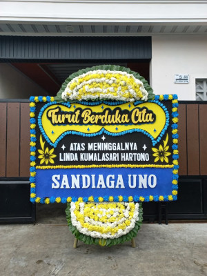 Papan Bunga Duka di Oksebang
