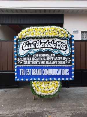 Papan Bunga Duka di Oksebang